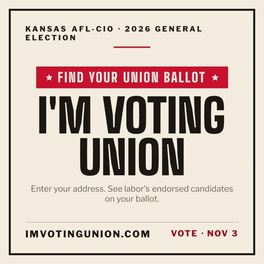 I am Voting Union. Find your union ballot at ImVotingUnion.com. Vote Nov 3.